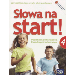 Język polski Słowa na start! SP kl.4 podręcznik literacki / Nowa Era